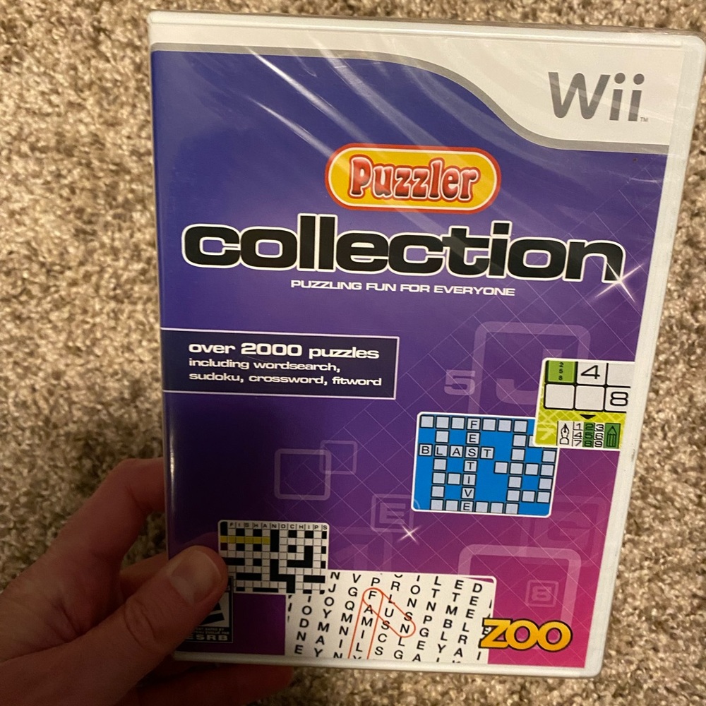 Nintendo Wii puzzler collection game